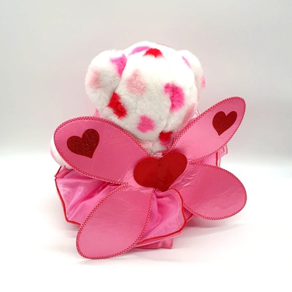 Build A Bear Heart Cupid Fairy Stuffed Plush Toy Valentine Love Gift Collectable - Picture 4 of 10